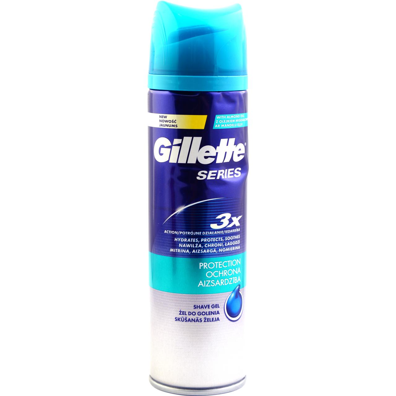 Gillette series protection férfi borotvazselé 200 ml 